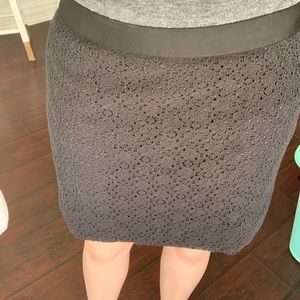 🥰J crew lace mini skirt